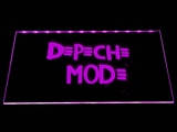 Depeche Mode (2) LED Neon Sign USB - Purple - TheLedHeroes