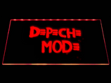 Depeche Mode (2) LED Neon Sign USB - Red - TheLedHeroes