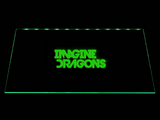Imagine Dragons LED Neon Sign USB - Green - TheLedHeroes