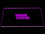 Imagine Dragons LED Neon Sign Electrical - Purple - TheLedHeroes