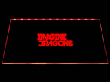 Imagine Dragons LED Neon Sign USB - Red - TheLedHeroes