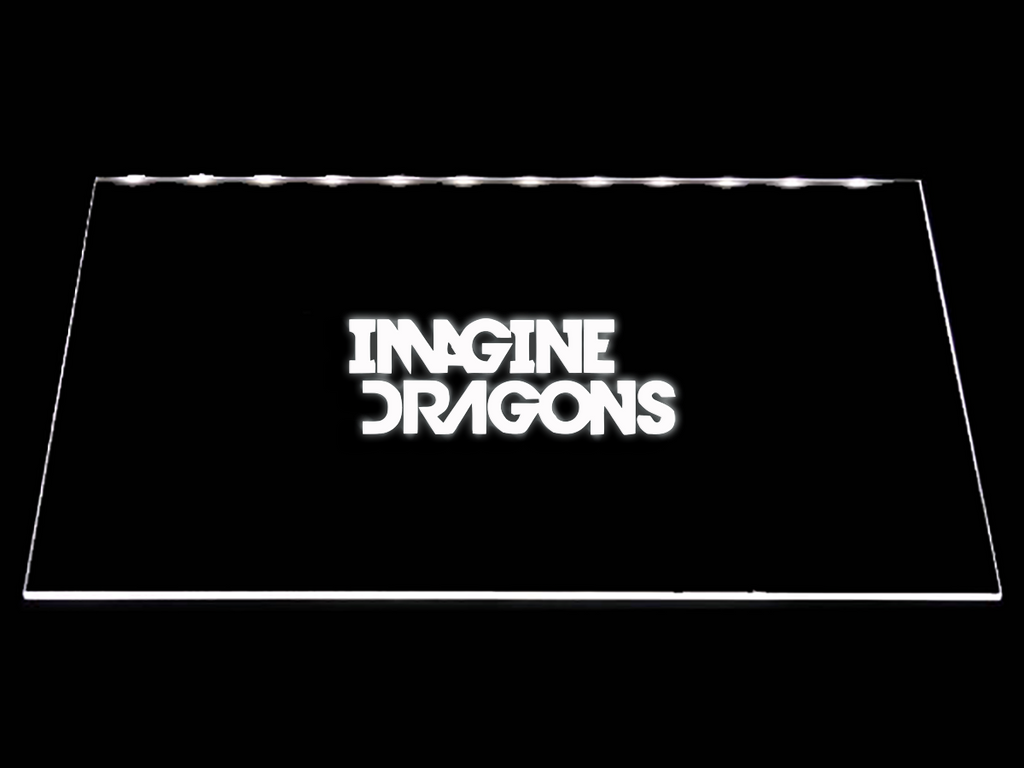 Imagine Dragons LED Neon Sign Electrical - White - TheLedHeroes