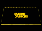 Imagine Dragons LED Neon Sign USB - Yellow - TheLedHeroes