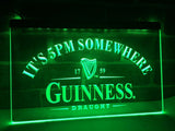 Guinness Draught It's 5pm Somewhere LED Neon Sign Electrical -  - TheLedHeroes