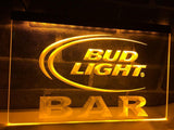 Bud Light Bar LED Neon Sign Electrical - Yellow - TheLedHeroes