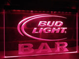 Bud Light Bar LED Neon Sign USB - Purple - TheLedHeroes