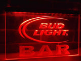 Bud Light Bar LED Neon Sign Electrical - Red - TheLedHeroes