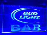 Bud Light Bar LED Neon Sign Electrical - Blue - TheLedHeroes