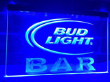 Bud Light Bar LED Neon Sign USB - Blue - TheLedHeroes