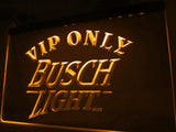 Busch Light VIP Only LED Neon Sign USB - Orange - TheLedHeroes