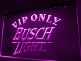 Busch Light VIP Only LED Neon Sign USB - Purple - TheLedHeroes