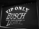 FREE Busch Light VIP Only LED Sign - White - TheLedHeroes