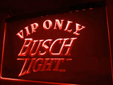 FREE Busch Light VIP Only LED Sign - Red - TheLedHeroes