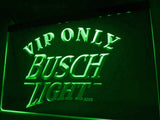 Busch Light VIP Only LED Neon Sign USB - Green - TheLedHeroes