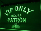 Tequila Patron VIP Only LED Neon Sign Electrical - Green - TheLedHeroes