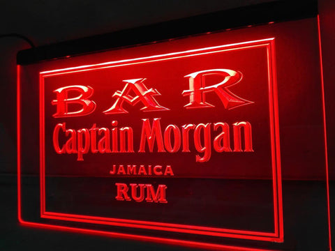 FREE Captain Morgan Jamaica Rum Bar LED Sign -  - TheLedHeroes