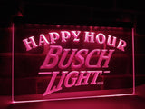 FREE Busch Light Happy Hour LED Sign - Purple - TheLedHeroes