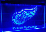 FREE Detroit Red Wings LED Sign - Blue - TheLedHeroes
