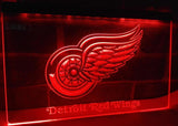 FREE Detroit Red Wings LED Sign - Red - TheLedHeroes