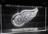 Detroit Red Wings LED Neon Sign Electrical - White - TheLedHeroes