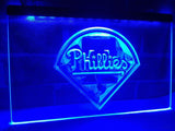 FREE Philadelphia Phillies LED Sign - Blue - TheLedHeroes