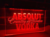 FREE Absolut Vodka LED Sign - Red - TheLedHeroes