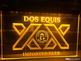 Dos Equis LED Neon Sign USB - Yellow - TheLedHeroes