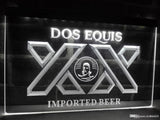 Dos Equis LED Neon Sign USB - White - TheLedHeroes