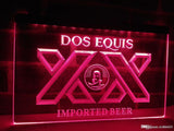 Dos Equis LED Neon Sign Electrical - Purple - TheLedHeroes