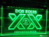 Dos Equis LED Neon Sign USB - Green - TheLedHeroes
