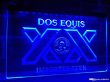 Dos Equis LED Neon Sign Electrical - Blue - TheLedHeroes