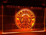 Starbucks LED Neon Sign USB - Orange - TheLedHeroes