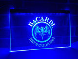 Bacardi Breezer Bat LED Neon Sign Electrical - Blue - TheLedHeroes