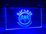 FREE Bacardi Breezer Bat LED Sign - Blue - TheLedHeroes