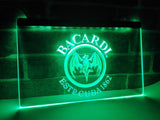 Bacardi Breezer Bat LED Neon Sign USB - Green - TheLedHeroes