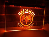 Bacardi Breezer Bat LED Neon Sign Electrical - Orange - TheLedHeroes