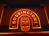 Boddingtons LED Neon Sign USB - Orange - TheLedHeroes