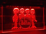 The Beatles (3) LED Neon Sign Electrical - Red - TheLedHeroes