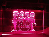 The Beatles (3) LED Neon Sign USB - Purple - TheLedHeroes