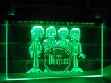 FREE The Beatles (3) LED Sign - Green - TheLedHeroes