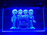 The Beatles (3) LED Neon Sign Electrical - Blue - TheLedHeroes