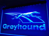 Greyhound Dog LED Neon Sign USB - Blue - TheLedHeroes