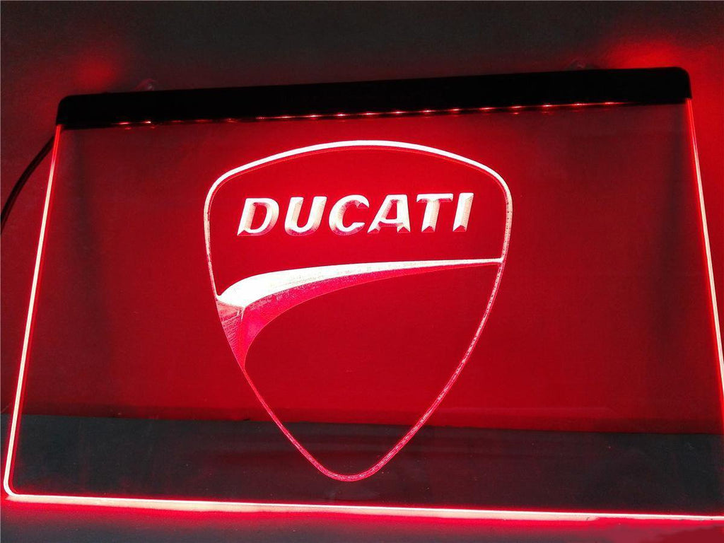 Ducati 2 LED Neon Sign Electrical - Red - TheLedHeroes