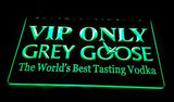 Grey Goose VIP Only LED Neon Sign USB - Green - TheLedHeroes
