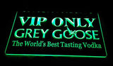FREE Grey Goose VIP Only LED Sign - Green - TheLedHeroes
