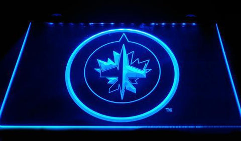 Winnipeg Jets (3) LED Neon Sign Electrical -  - TheLedHeroes