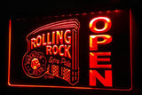 FREE Rolling Rock Open LED Sign - Red - TheLedHeroes
