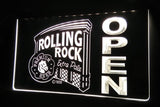 Rolling Rock Open LED Neon Sign USB - White - TheLedHeroes