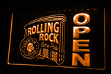 FREE Rolling Rock Open LED Sign - Orange - TheLedHeroes