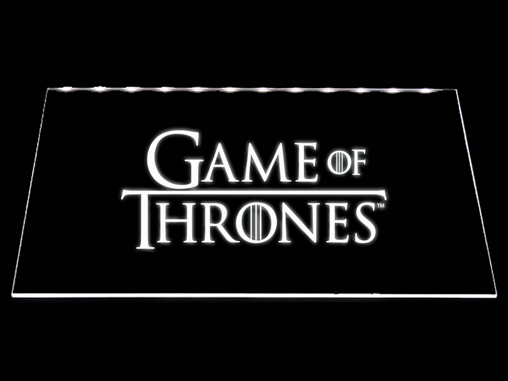 Game Of Thrones LED Neon Sign USB - White - TheLedHeroes